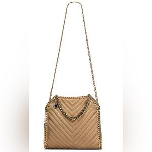 Stella McCartney Eco Shaggy Deer Quilted Tote Bag
